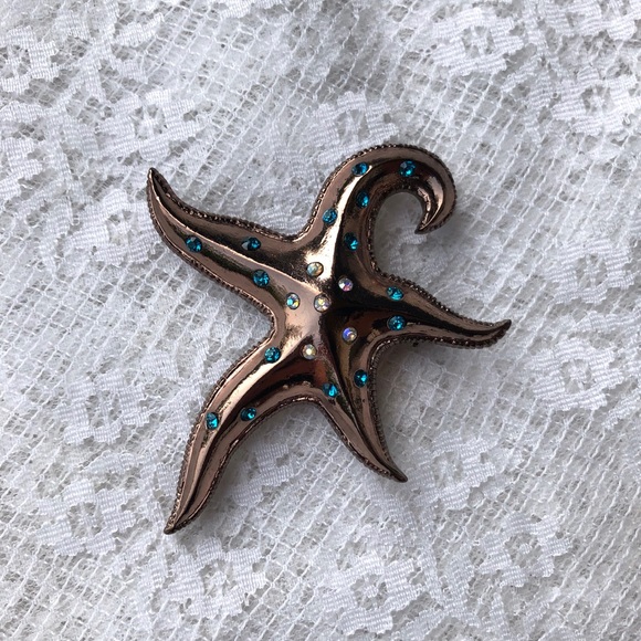 ✨2/$15-Starfish Brooch/Pendant - Picture 3 of 4